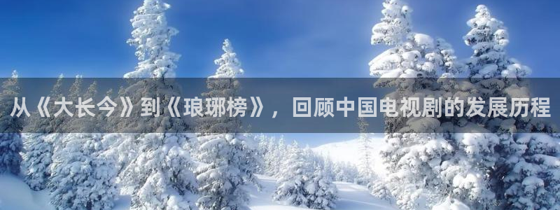 蓝图娱乐官网入口：从《大长今》到《琅琊榜》，回顾中国电视剧的发展历程